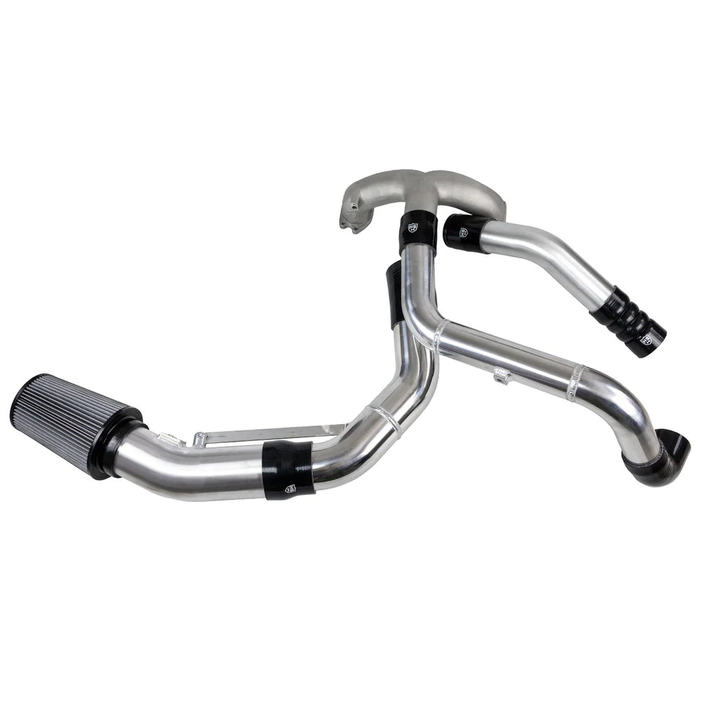 H S Motorsports 2011-2016 Ford 6.7L Scorpion Piping Kit (No Intake) (Powdercoat) 122015-2P