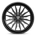 Wheel Pros American Force AFW PROVOKE CC 22X12 8X180 -55 G-BLK-MCH AFTJCKH54G24-5-20