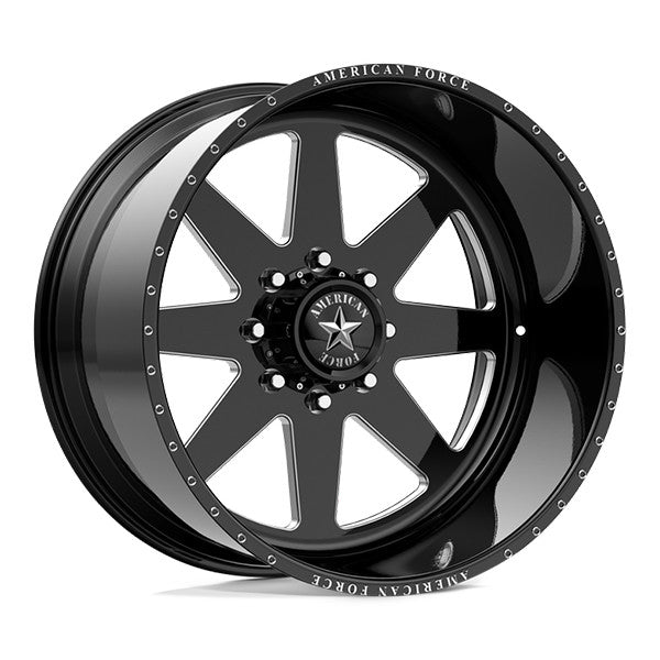 Wheel Pros American Force AFW INDEPENDENCE SS 24X12 8X170 BLK -40 AFTN11F25-5-21