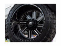 Wheel Pros FF07 22X12 8X170 NBL 4.50 125.1 -51MM DE0722201745R