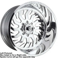Wheel Pros FF43 24X14 8X6.5 121.5 H -76 R DF4324408D45R