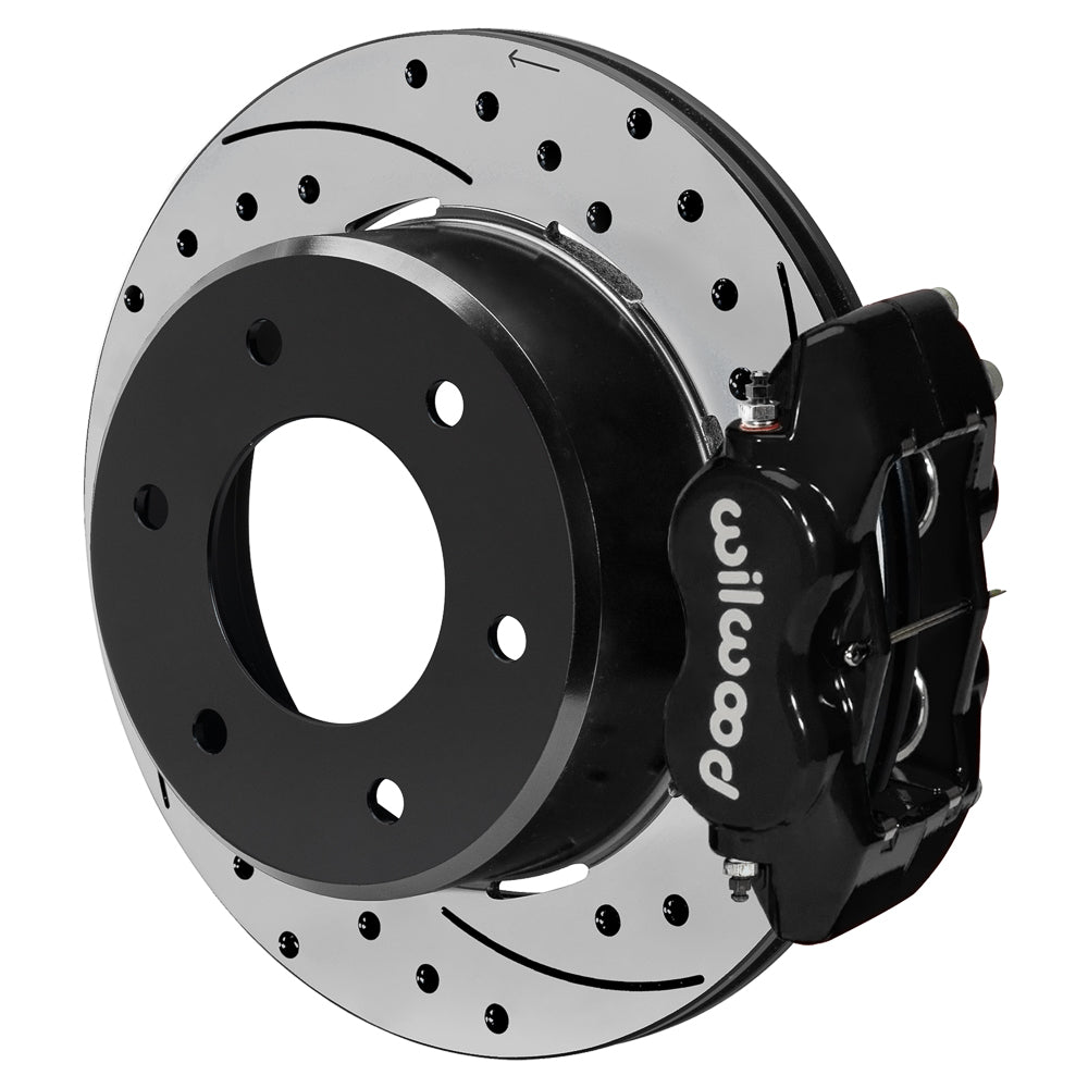 WilWood FDLI P/S Park Brake Kit Drilled 1971-1991 GM Blazer 4x4 2.46 Offset 140-18158-D