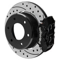 WilWood FDLI P/S Park Brake Kit Drilled 1971-1991 GM Blazer 4x4 2.46 Offset 140-18158-D
