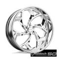 Wheel Pros American Racing Forged VF521 FORGED 17X7 5X4.75 POLISHED RIGHT VF521773440R