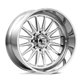 FUEL WHEELS FF119 DL 24X12 8X6.5 POL -40 FORGED ALUMINUM POLISHED FFNFF119D22-1-34