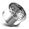 FUEL WHEELS FF119 DL 24X12 8X6.5 POL -40 FORGED ALUMINUM POLISHED FFNFF119D22-1-34