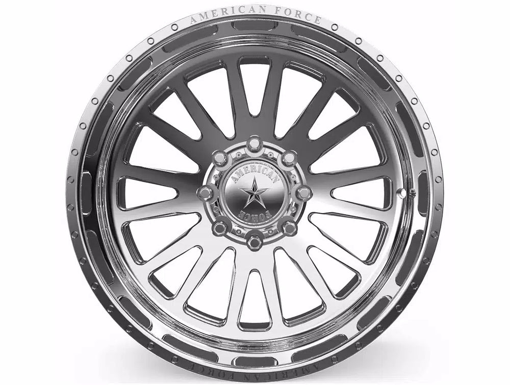 Wheel Pros American Force AFW QUANTUM CC 24X12 6X5.5 BLK -55 AFTNCK10R78-5-21