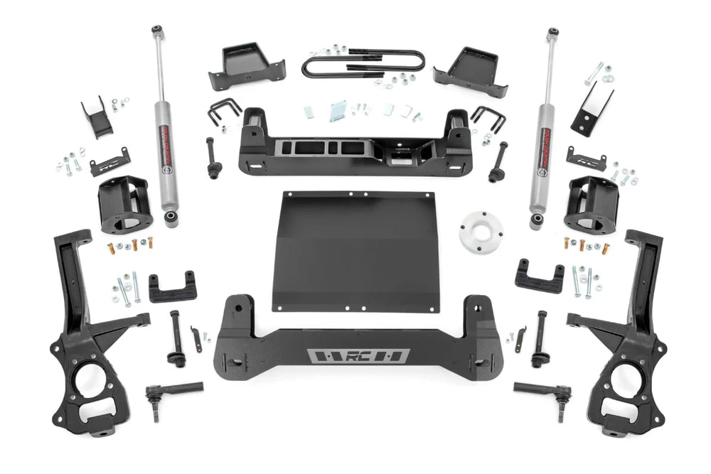 Rough Country 6 Inch Lift Kit Diesel Chevy Silverado 1500 2WD (2025-2026) 111430D