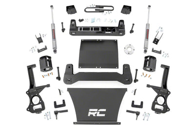 Rough country 6 Inch Lift Kit Mono Leaf Rear Chevy Silverado 1500 2WD (2025-2026) 111630