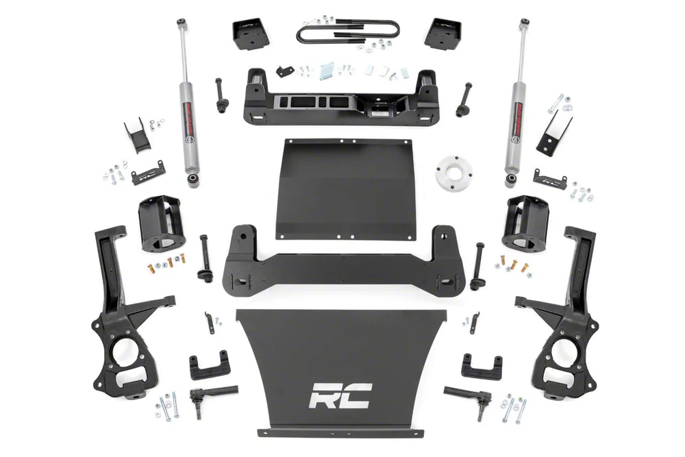 Rough country 6 Inch Lift Kit Mono Leaf Rear Chevy Silverado 1500 2WD (2025-2026) 111630