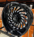 Fuel Wheels auto part close-up