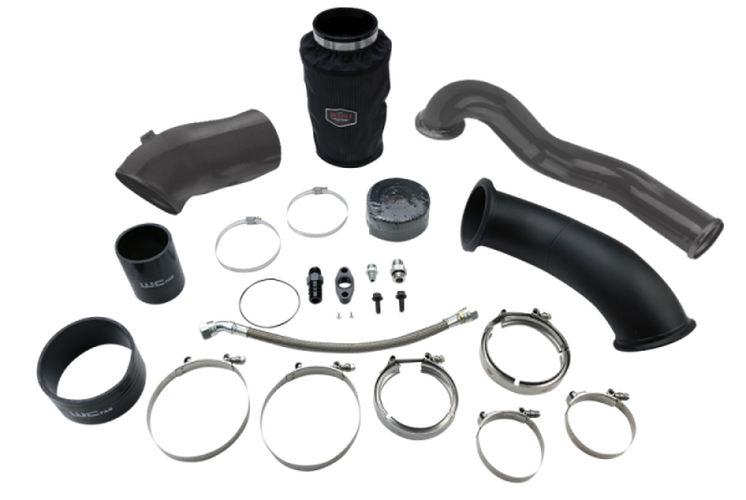 Wehrli S400 High Mnt Turbo 2nd Gen Swap Kit for 04.5-07 Cummins 5.9L WCFab Red WCFab Red 100486-RED