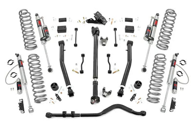 3.5 Inch Lift Kit | Adj Lower | FR D/S | M1R | Jeep Wrangler Unlimited (24-26)