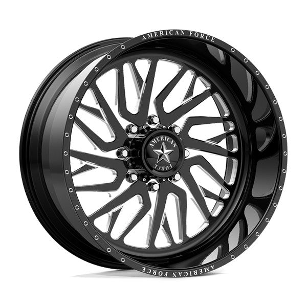 American Force Wheels black auto part
