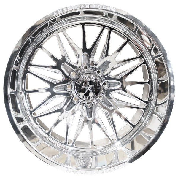 Wheel Pros American Force AFW FROST CC 24X14 8X165 POL -90 AFTPCKH41D22-1-21
