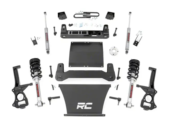 6 Inch Lift Kit | Mono Leaf Rear | N3 Struts | Chevy Silverado 1500 (25-26)
