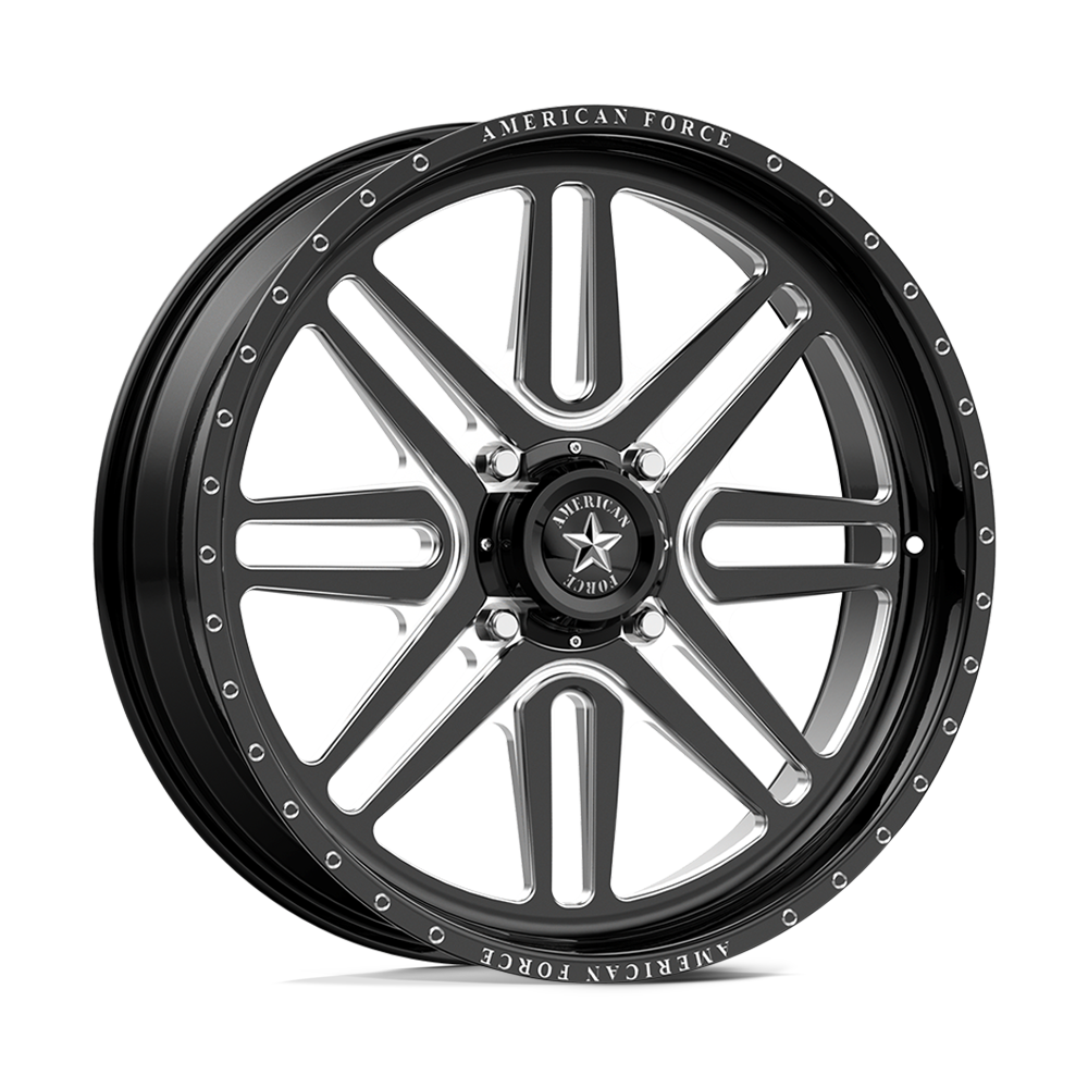 Wheel Pros American Force Powersports AFW SUMMIT UTV 24X7 4X156 BLK 0 AFTYK01E111-2-20