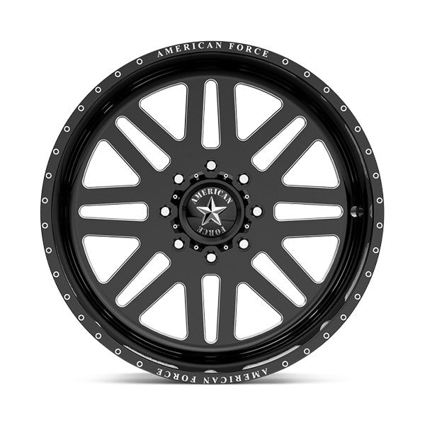 Wheel Pros American Force AFW LIBERTY SS 22X14 6X135 BLK -73 AFTK09W87-5-21