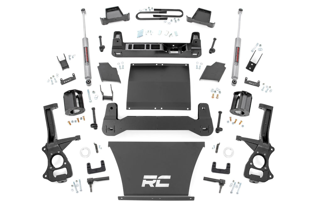 Rough Country 6 Inch Lift Kit Chevy Silverado 1500 4WD (2025-2026) 110030