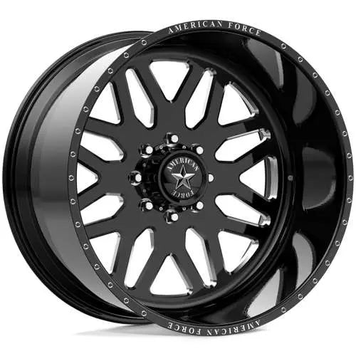 WHEEL PROS AFW TRAX SS 20X12 8X170 BLK -40 - AFTEB02F25-5-21
