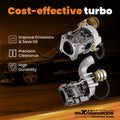 Industrial Injection BorgWarner53049880025 Audi R 4 Upgrade Turbo K04 - BW-53049880025