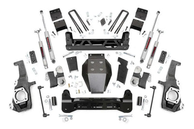 Rough Country 5 Inch Lift Kit NTD w Overloads Chevy GMC 2500HD 3500HD 2WD 4WD (20-26) 110830