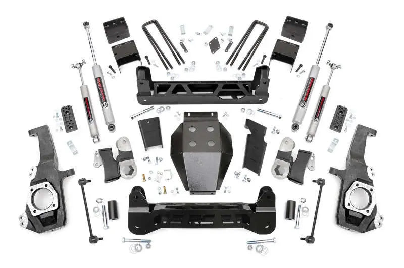 Rough Country 5 Inch Lift Kit NTD w Overloads Chevy GMC 2500HD 3500HD 2WD 4WD (20-26) 110830
