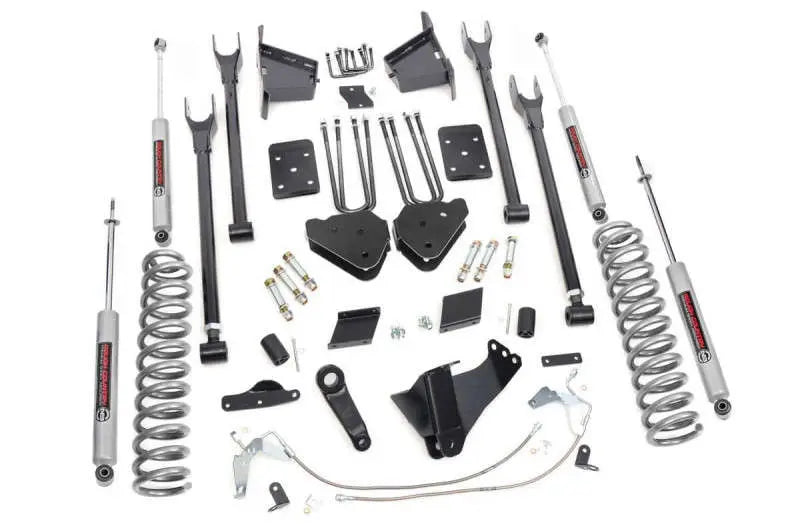 Rough Country 6 Inch Lift Kit 4-Link OVLD Ford F-250 Super Duty 4WD (2011-2014) 565.20
