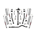Rough country 3.5 Inch Lift Kit Adj LCA FR D/S M1 Jeep Wrangler JL Rubicon (18-23) 90940