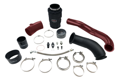 Wehrli S300 High Mnt Turbo 2nd Gen Swap Kit for 04.5-07 Cummins 5.9L Cat Yellow Cat Yellow 100475-CAT