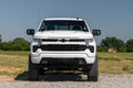 Rough Country lift kit installed view