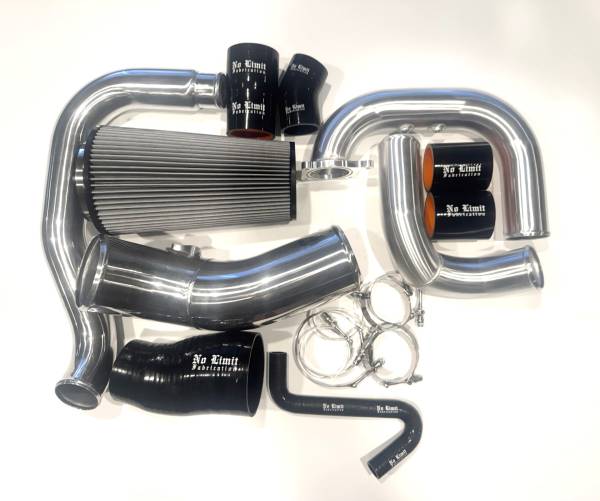 No Limit Fab black charge pipe