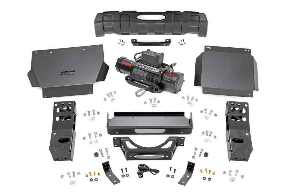 Rough Country FXS Hidden Winch Mount PRO12000S Toyota Tacoma 4WD (2024-2026) 10815