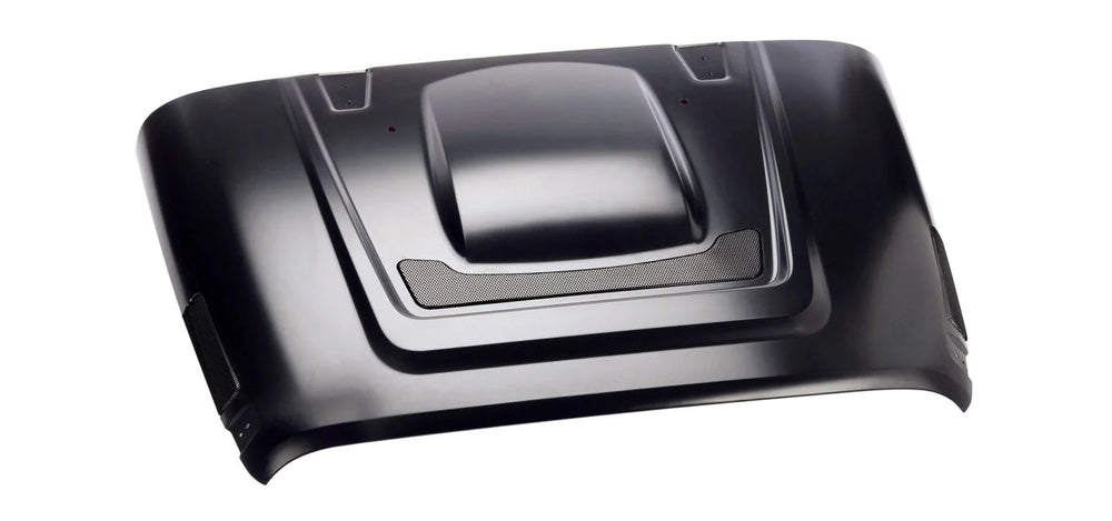 AEV Jeep Wrangler JK Heat Reduction Hood (with Black Mesh) 40303001AJ