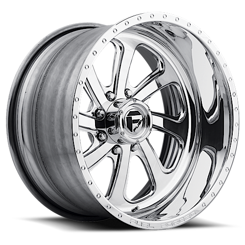 FUEL WHEELS FF12 22X8.25 10X225 170.1 H -201 RIGHT HIGH LUSTER POLISHED DF122282A935R
