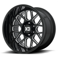 KMC Wheels auto part installed view
