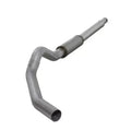 Diamond Eye KIT 5 CAT-BACK SINGLE; ALUMINIZED: 2003-2007 FORD 6.0L F250 F350; NO MUFFLER K5344A-2