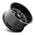 FUEL WHEELS FF29 22X12 8X180 NBL 4.50 124.3 -51MM MONOBLOCK FORGED GLOSS BLACK MILLED DE2922201845L