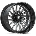 FUEL WHEELS AXIOM DL 24X12 8X170 -40 G-BLK-MCH MONOBLOCK FORGED GLOSS BLACK MACHINED FFNFF125LF25-5-34