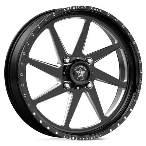 Wheel Pros American Force Powersports AFW CAMINO UTV 20X7 4X137 BLK 0 RIGHT AFTOK04RE172-5-21