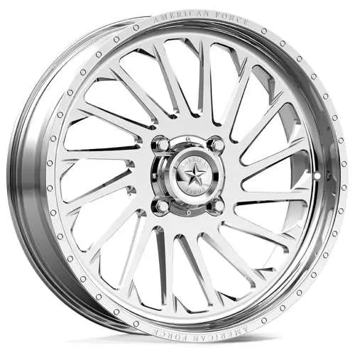 Wheel Pros American Force Powersports SHREDDER UTV 24X7 4X156 110CB RIGHT POL AFTYK12RE111-1-21