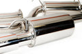 Full Race exhaust close-up