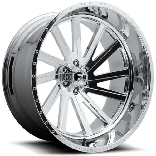 FUEL WHEELS FFC16 24X16 8X180 124.2 H -101 L HIGH LUSTER POLISHED DC1624601845L