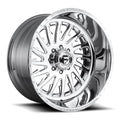 FUEL WHEELS FFC30 26X14 6X5.5 78.1 H -76 RIGHT MONOBLOCK FORGED HIGH LUSTER POLISHED DC3026407745R