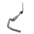 Diamond Eye KIT 4 TURBO-BACK SINGLE; ALUMINIZED: 1994-1997.5 FORD 7.3L F250 F350 POWERSTROKE; NOT FOR SALE IN STATES WITH CARB EQUIVALENCY STANDARDS NO MUFFLER K4306A-2
