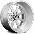 FUEL WHEELS FF113 CC 24X12 8X170 BLACK -60 LEFT FORGED ALUMINUM GLOSS BLACK MILL-MACH FFNFFC113LF25-5-34