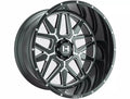 Hostile Wheels auto part installed view