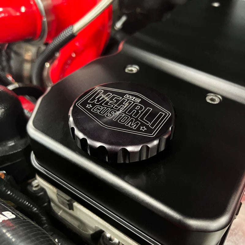 Wehrli Valve Cover Billet WCFab X D J Precision 06-18 Cummins Bengal Blue Bengal Blue 100366-BB