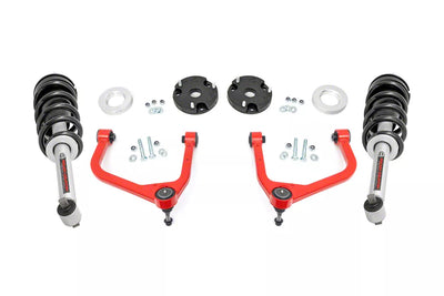 Rough Country 3.5 Inch Lift Kit N3 Struts Chevy GMC SUV 1500 4WD (2021-2026) 11430RED