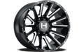 Hostile Wheels auto part close-up